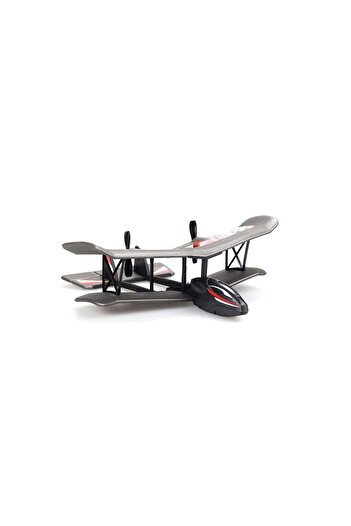 Silverlit Kumandalı Bi-Wing Uçak Gri Kırmızı