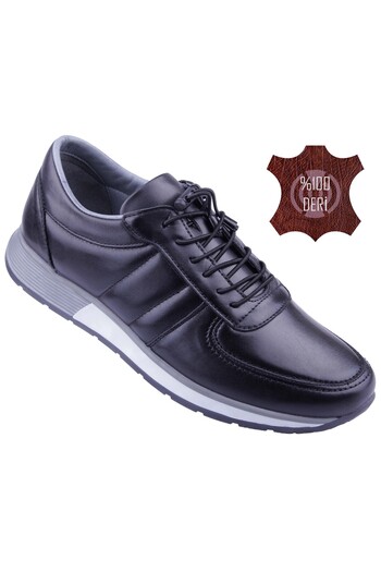 DETECTOR Genuine Leather Orthopedic Men's Sports Shoes - Ultra Comfortable RY926STRM