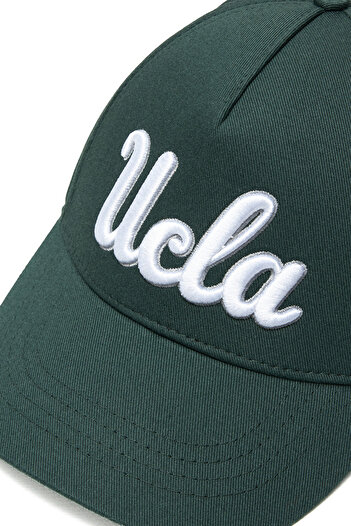 UCLA Murphy Yeşil Baseball Cap Nakışlı - Unisex Şapka