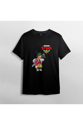 Pixxa Παιδικό T-Shirt Brawl Stars Kenji 100% Cotton Crew Neck