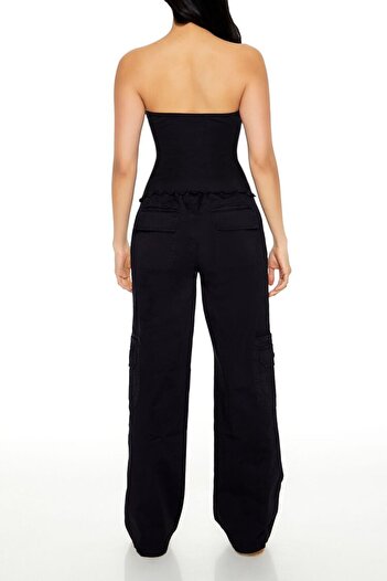 Forever 21 Straight-Leg Kargo Pantolon