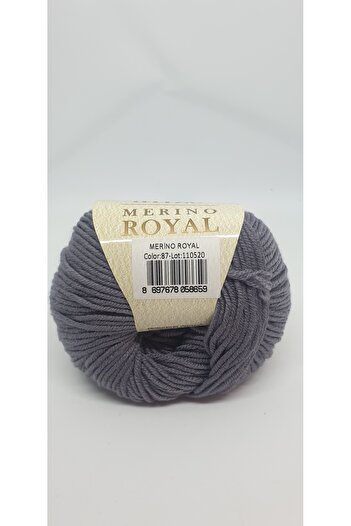 Alize Merino Royal 87- gri