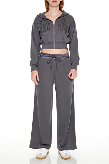 Forever 21 New York Nakışlı Sweatshirt
