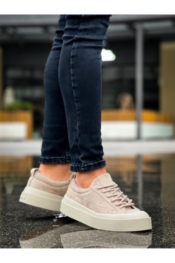 BOA BA500 BOA Special Thermo Sole Cream Casual Ανδρικά Παπούτσια