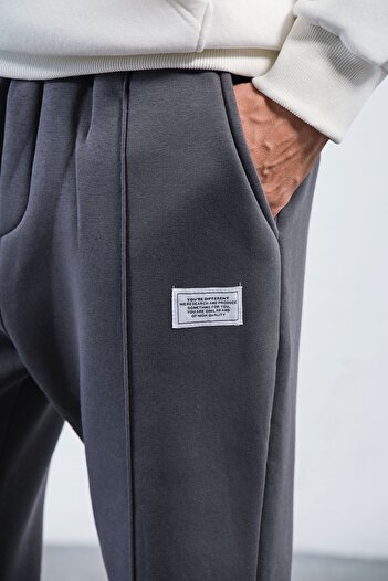 aziso Erkek İçi Yumuşacık Kumaşlı Baggy Eşofman altı