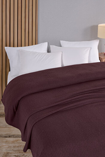 Evim Cotton Maya Dark Multi-Use Bedspread Double 200X230 cm