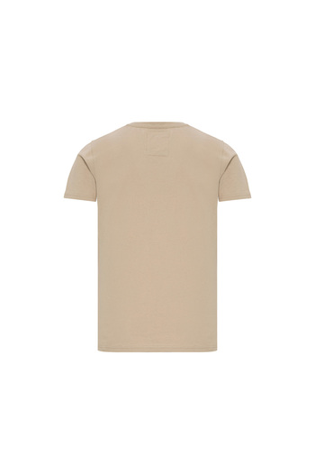 ROUTEFIELD Ανδρικό καφέ μπλουζάκι Timothy ΑΝΔΡΙΚΟ T-SHIRT RFTIMOTHY22