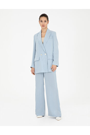 Pierre Cardin Mavi Kupro Kumaş Pantolon 50282099-VR249
