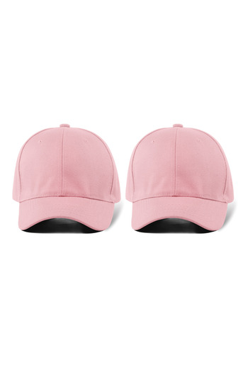 QUATEX Basic Hat 2 Pack – Ροζ 100% βαμβακερό μοντέλο Unisex Gabardine