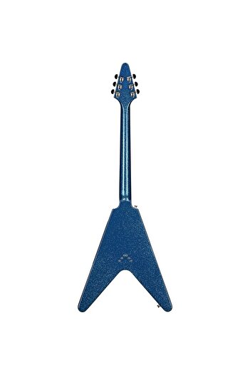 Epiphone Exclusive Flying V Elektro Gitar (Brunswick Blue Sparkle)
