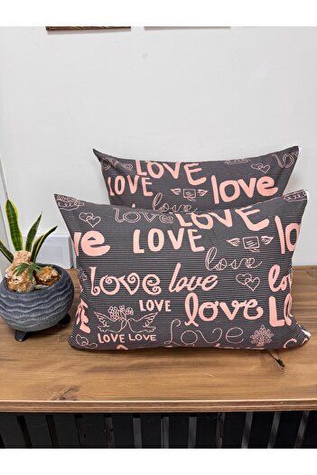 üntaş Untaş 2 Pieces Pillow Covers