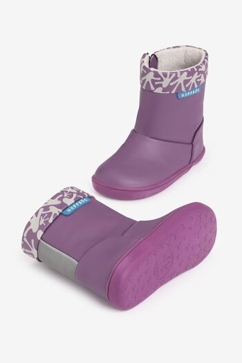 Genel Markalar Smart Walker Cool Boots Mor Işık Barefoot Çocuk Bot
