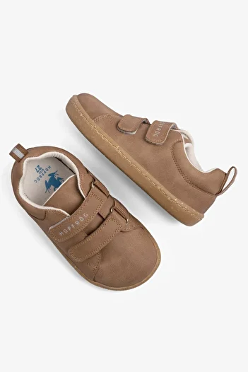 HOPFRÖG smart Walker Junior - Brown Oak Barefoot Kids shoes