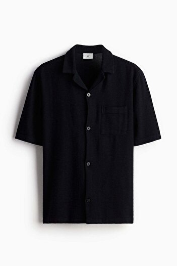 H&M Regular Fit Textured resort shirt