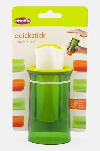 Chefn QuickStick Fruit and Vegetable Slicer, Green