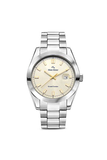 Mats Meier Grand Cornier Herren Uhr Silber Mm00519
