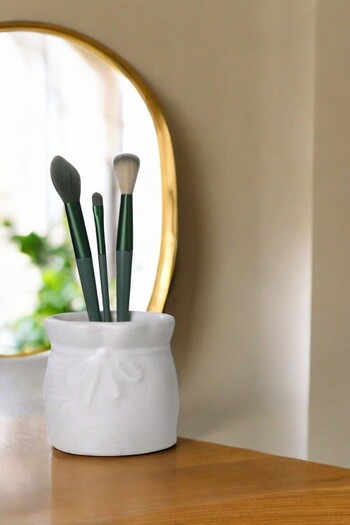 Evene White Color Makeup Organizer - Brush Holder Organizer Model 8