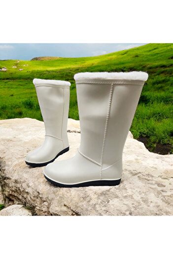 GEZER Kadın Fashion Kar Kış Yağmur Çizmesi