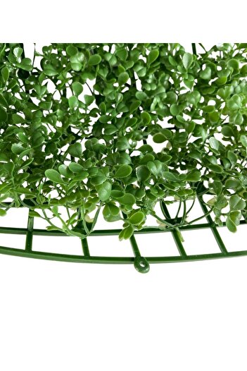 Nettenevime Yapay Çiçek Duvar Kaplama 1m2 100*100cm Panel Şimşir Dik Duvar Uygulama
