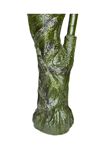 Nettenevime Yapay Ağaç Kauçuk Ağacı Ficus Elastica Salon Çiçeği 150*90 Doğal Gövdeli 61 Yaprak