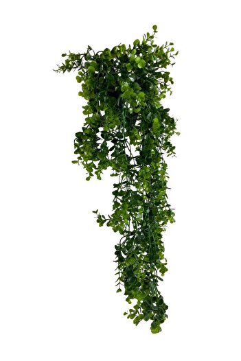 Nettenevime Yapay Çiçek Saksıda Sarkan Şimşir Okaliptus Yapay Sarmaşık 60cm