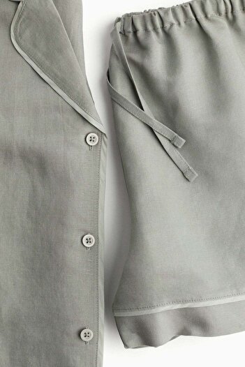 H&M Linen-blend pyjamas