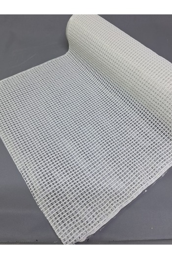 Başak Ev Tekstili Pvc Cubric Lace Shelf and Cabinet Cover Runner (White)