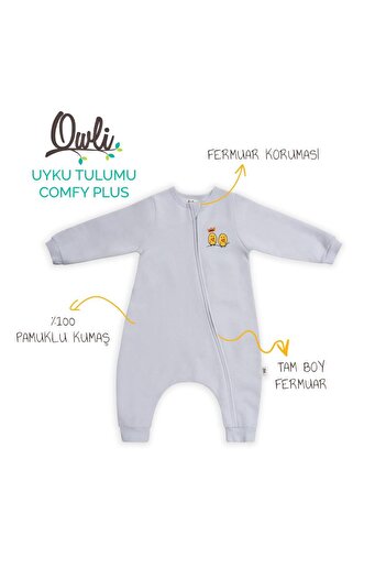 Owli Sleeping Bag Comfy Plus Gray