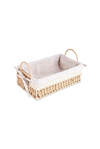 Karaca Daisy Ekmek Sepeti Vizon 25 cm
