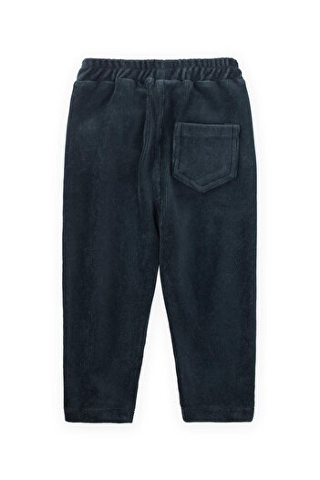 Cigit 1-8 Years Dark Blue Corduroy Trousers