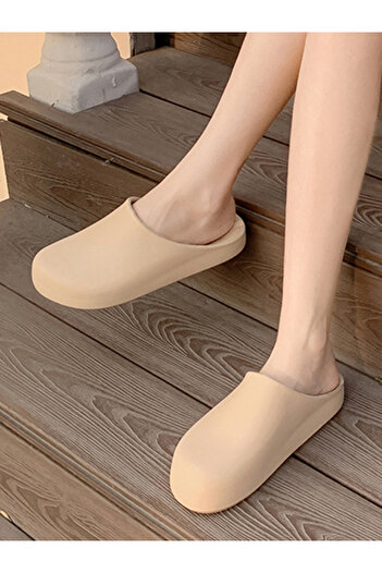 Sneak-a-Peek By Styli Solid Slip On Comfort Clogs