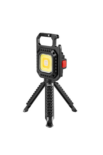 Generic Keychain mini magenetic LED rechargable flash light