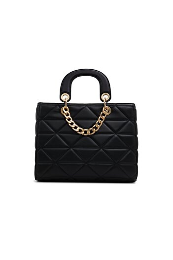 Call it Spring Women's Black Top Handle Bag With Single Compartment