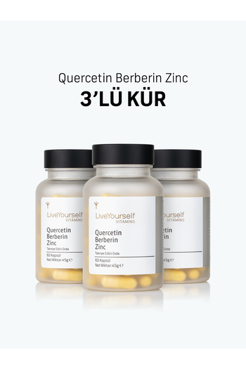 Live Yourself Quercetin Berberine 60 Capsules