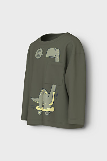name ıt Men's Knit T-shirt Idf100