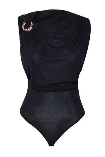 Trendyol Collection Pletené tělo s černými doplňky Tprss25Bd00005