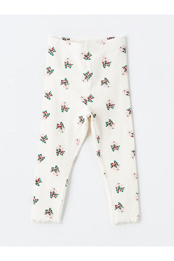 LC Waikiki Crew Neck Christmas Themed Girl's Pajamas Set