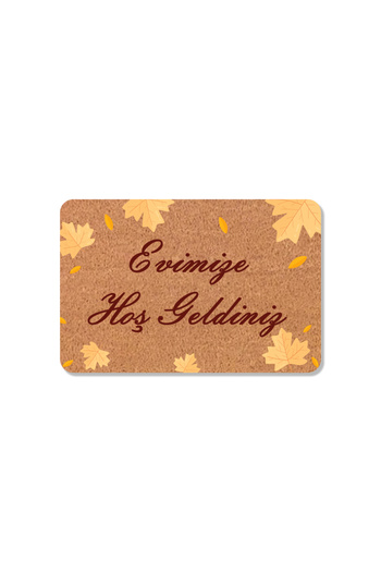 M&H Quality Modern Digital Printed - Welcome Written Mat, Non-Slip Base and Hooded Knitted Blouse
