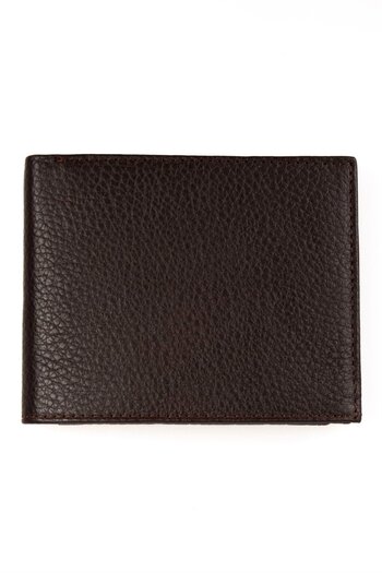 Tudors Men's Brown Genuine Leather Wallet