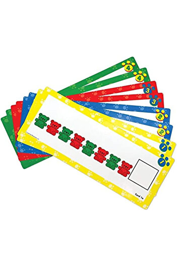 Learning Resources Three Bear Family pattern Cards Set of 16-LER0753