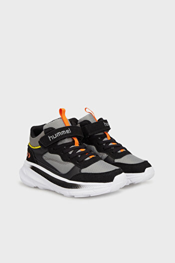 hummel Logolu Kalın Tabanlı Cırtlı Sneaker Ayakkabı Unisex Çocuk AYAKKABI 900556
