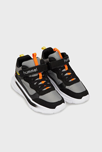 hummel Logolu Kalın Tabanlı Cırtlı Sneaker Ayakkabı Unisex Çocuk AYAKKABI 900556