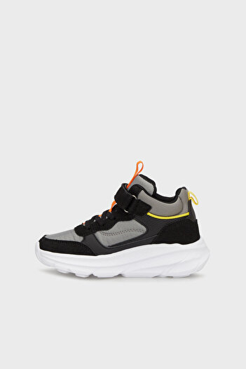 hummel Logolu Kalın Tabanlı Cırtlı Sneaker Ayakkabı Unisex Çocuk AYAKKABI 900556
