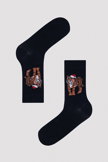 Penti New Year Animal Black 2-Piece Socks