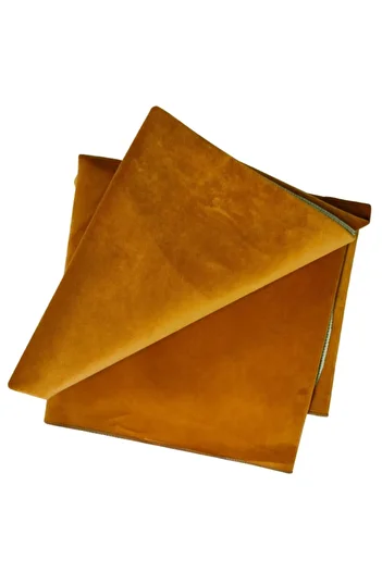 SERA Okey Game Tablecloth Velvet Dark Yellow 1.40 X 1.40 Sizes