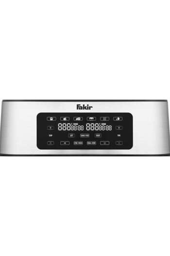 Fakir Airfryer Double Hot Air Fryer Premium Chefry, Two Baskets 4.25l 4.25l, 2400w, 200 c, 10 Functions