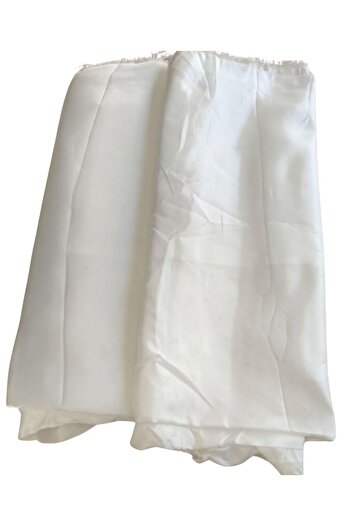 Modern Savan White Tufting Fabric (2.40 m Width)