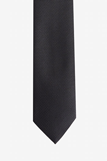 AC&Co / Altınyıldız Classics Men's Black Patterned Tie
