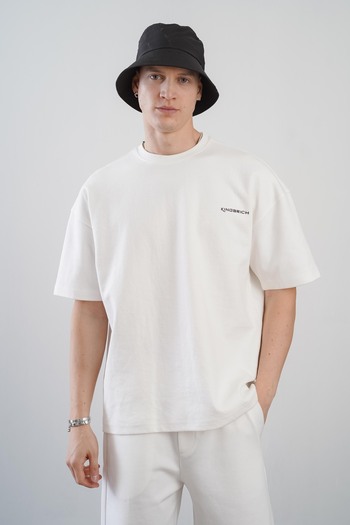 Butik TREND WE Μπλουζάκι Unisex Oversize με στάμπα μπροστά