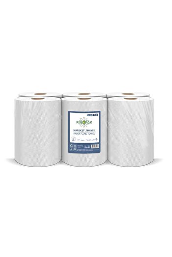 Rulopak Κινητή πετσέτα 25 cm 85 M 6 Συσκευασία 6 Kg